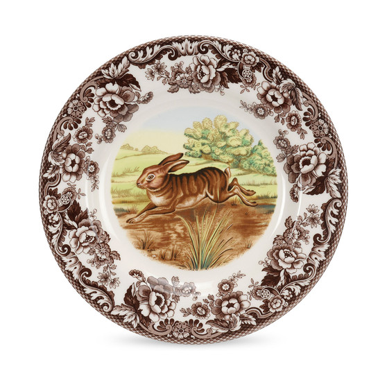 Dinnerware, Woodland Rabbit Dinner Plate