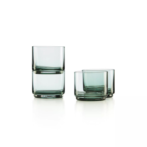 Tuscany Classics Stackable Short Glasses Set, 4 Piece