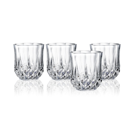 Cristal D’Arques Set of 4 Double Old Fashioned Glasses