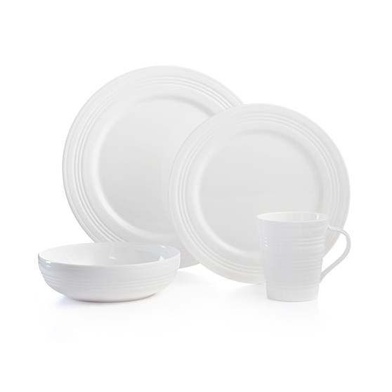 Dinnerware, Tin Can Alley 4 Degree Round 4 Piece Place Setting
