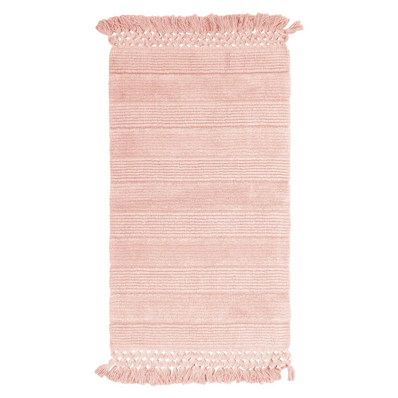 Safira Fringe Cotton Bath Rug Collection