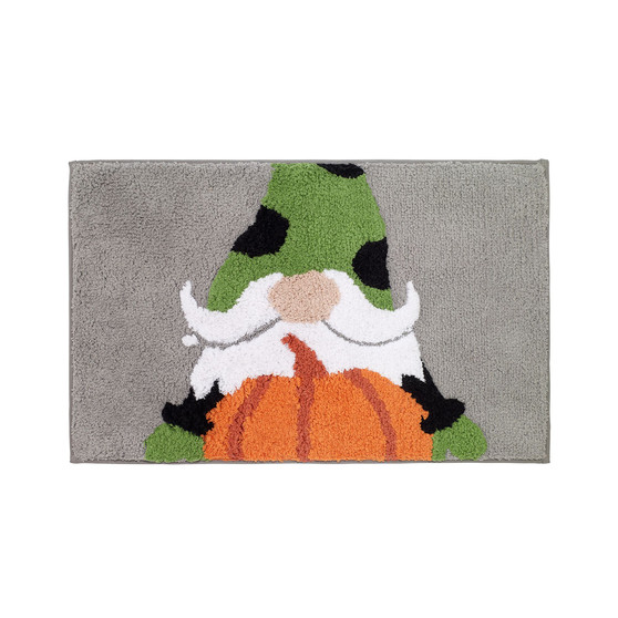 Green Gnome Halloween Accent Rug, 32" x 20"