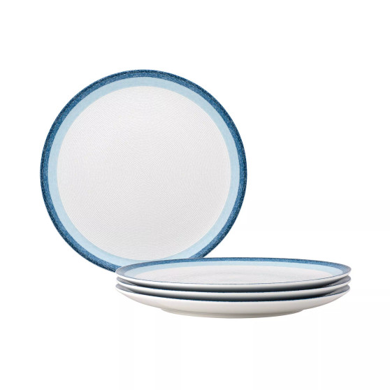 Colorscapes Layers Coupe Dinner Plate Set/4, 11"