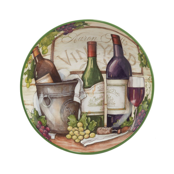 Meadow Brook Vineyard Serving/Pasta Bowl 13"