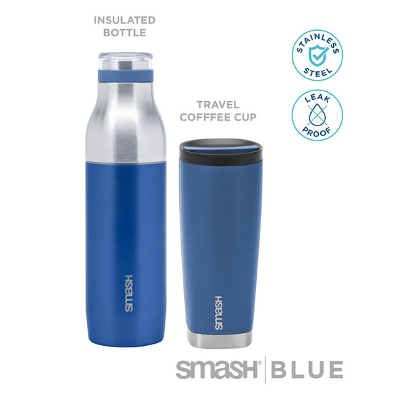 Hot Cold Bottle Flask Twin Pack 2 Piece Set