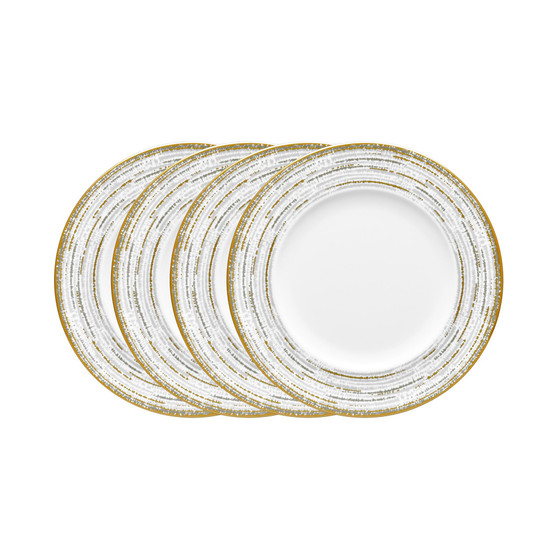 Haku Set of 4 Accent Plates, Service For 4