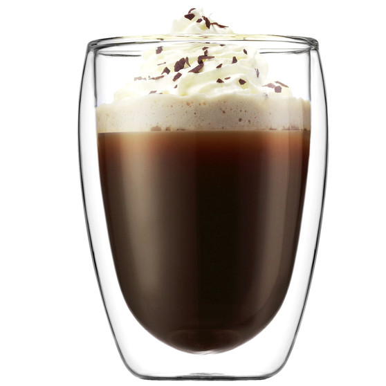 Pavina Set of 2 Double Walled 12 Oz. Glasses