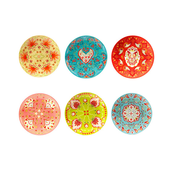 Francesca Salad Plate, Set of 6