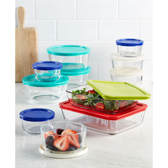 22 Piece Food Storage Container Set, Created for Macy's