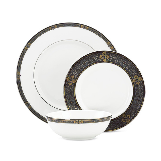 Vintage Jewel 3-Piece Place Setting