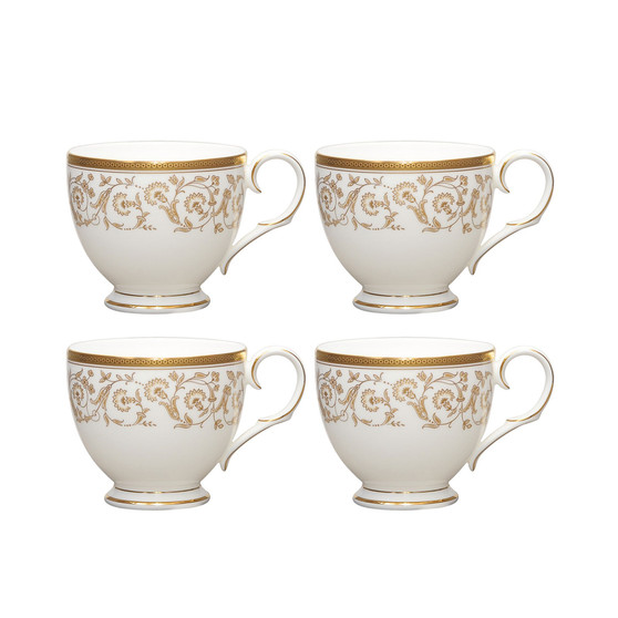 Summit Gold Set of 4 Cups, Service For 4