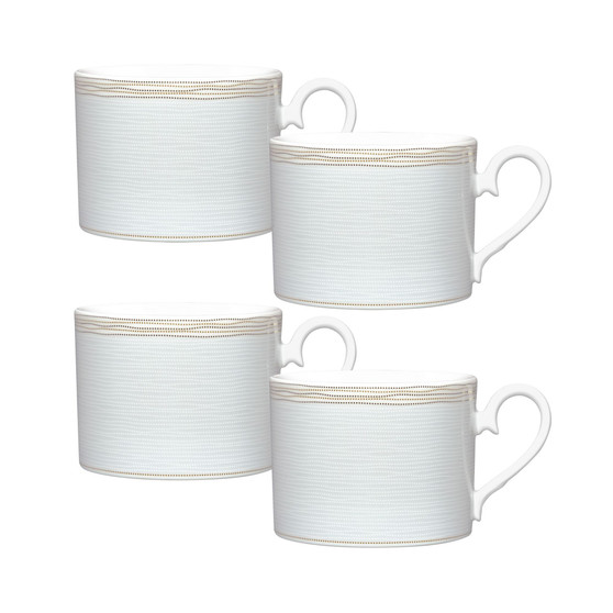 Linen Road Set of 4 Cups, Service For 4