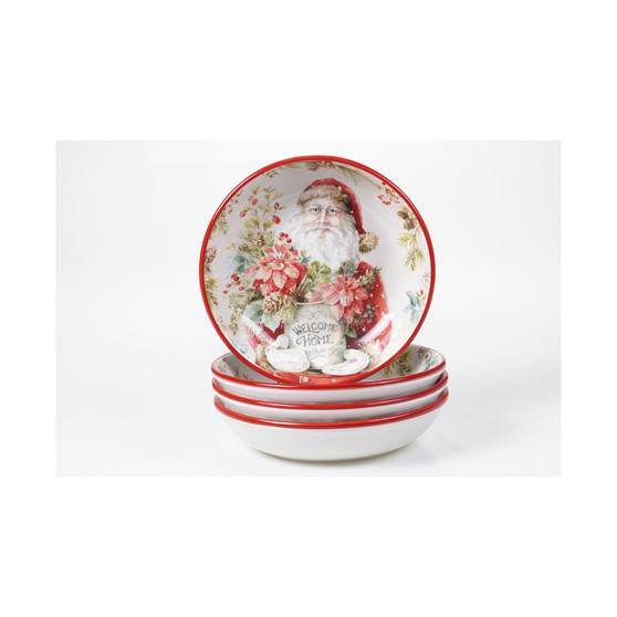 Christmas Story 4 Piece Soup Bowl