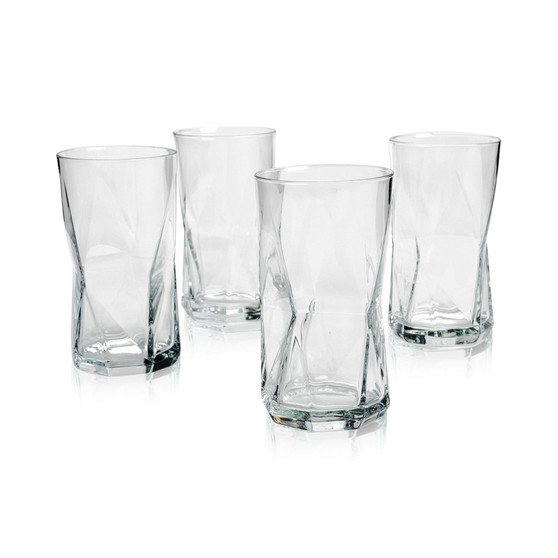 Cassiopea Highball Glasses, Set of 4