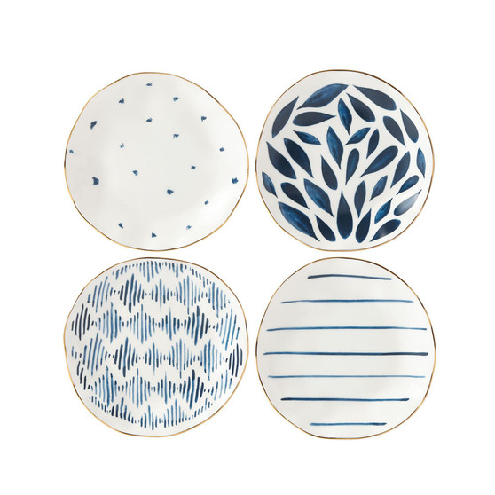 Blue Bay Set/4  Assorted  Tidbits