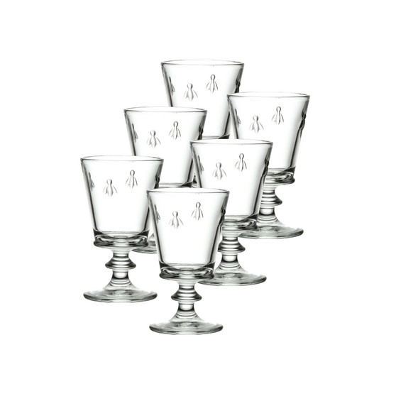 La Rochere Napoleon Bee Water Glasses, Set of 6