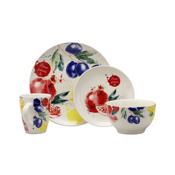 Tuscan Amore 16 Piece Dinnerware Set