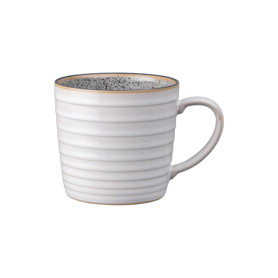 Studio Craft Grey/White Ridged Mug