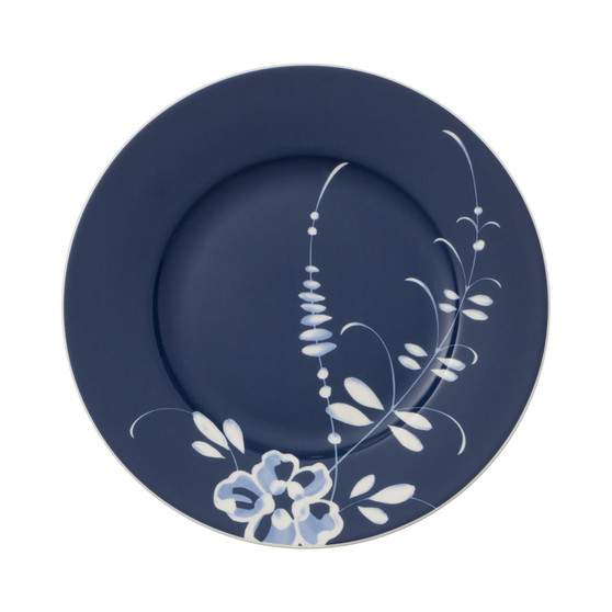 Old Luxembourg Brindille Blue Accent Salad Plate