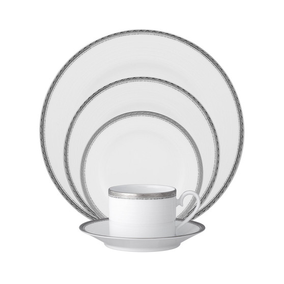 Whiteridge Platinum 5 Pc Place Setting