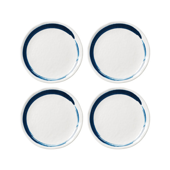 Blue Bay Melamine Dinner Plates, Set Of 4