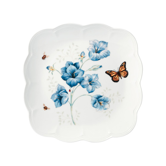 Butterfly Meadow Square Dinner Plate