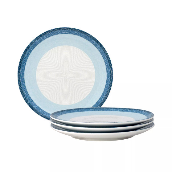 Colorscapes Layers Coupe Salad Plate Set/4, 8.25"