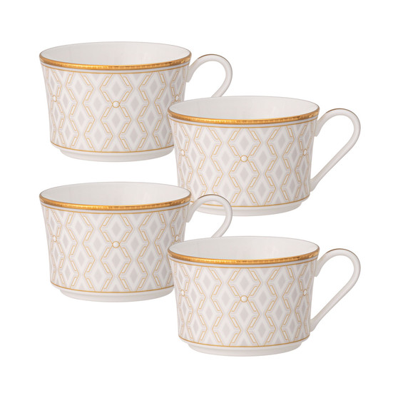 Noble Pearl Set Of 4 Cups, 7-1/2 Oz.