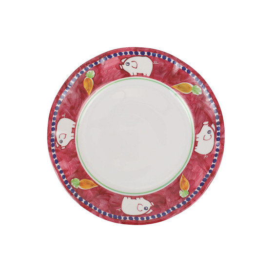 Melamine Campagna Porco Dinner Plate