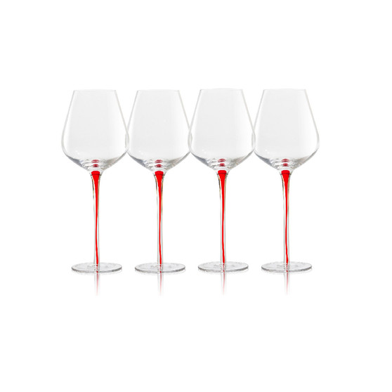 Tempest 22 oz Goblet Glasses, Set of 4