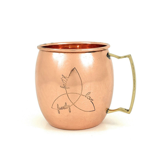 Handcrafted Moscow Mule Copper Mugs Set of 2