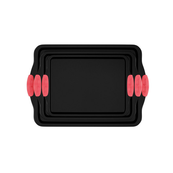 Nonstick 3-Pc. Cookie Sheet Set