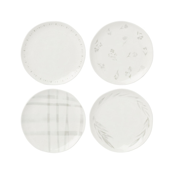 Oyster Bay Accent Plate Set, Set of 4