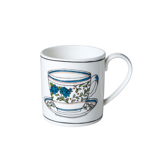 Heritage Bachelor Button Mug