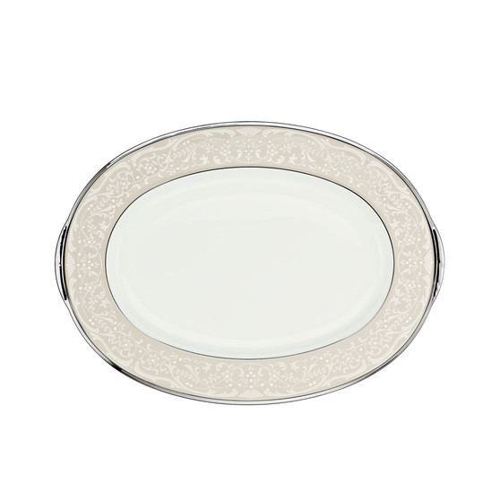 "Silver Palace" Large Oval Platter