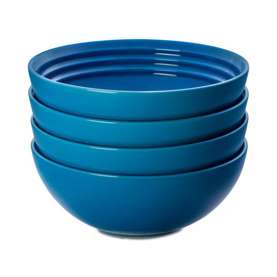 4 Piece 22 ounce Stoneware Soup Bowl Set