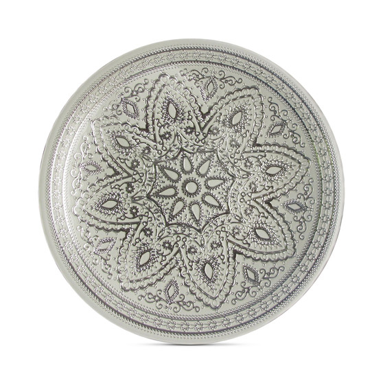 Jay Import Divine Silver Charger Plate