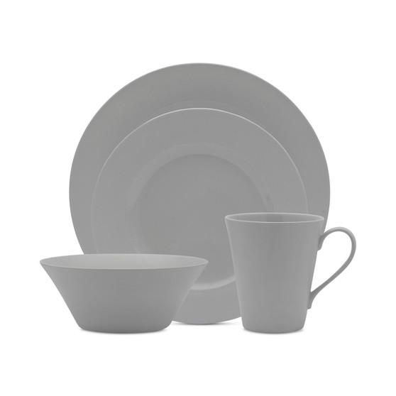 Delray Grey 4-Pc. Place Setting