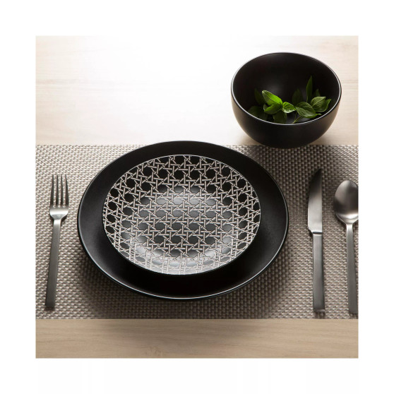 Kane Ratan Matte 12-PC Dinnerware Set, Service for 4