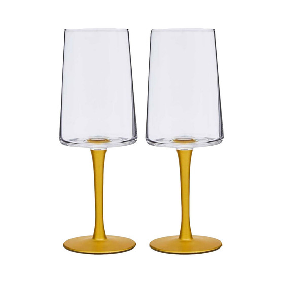Creatures of Curiosity Stem Wine Glasses Set, 2 Pieces