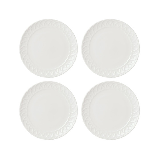 Wicker Creek Accent Plates, Set Of 4