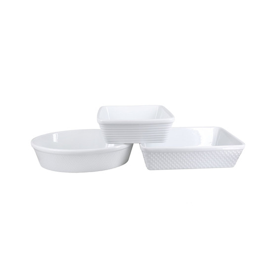 Ceramic Bakeware 3 Piece Set