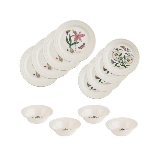 Botanic Garden Harmony Amethyst 12 Piece Dinnerware Set