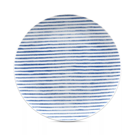 Hammock Coupe  Stripe Salad Plate