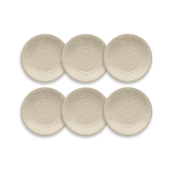 Planta Artisan 6-Piece Salad Plate Set, 8.5"