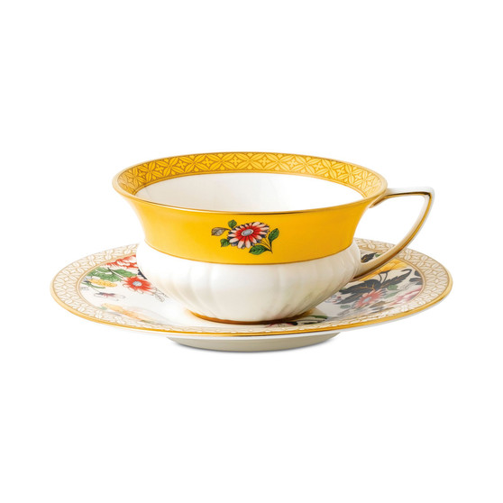 Wonderlust  Primrose Teacup & Saucer