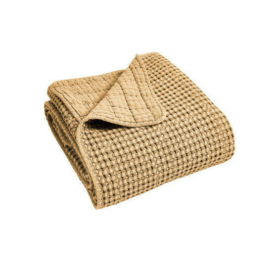Home Mills Waffle Quilted Reversible Throw, 50" x 60"