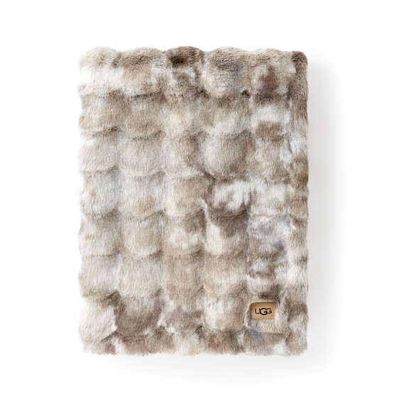 Theda Faux Fur Throw, 50" x 70"
