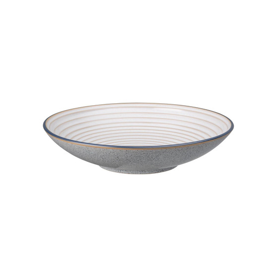 Studio Craft Grey Large Ridged Bowl