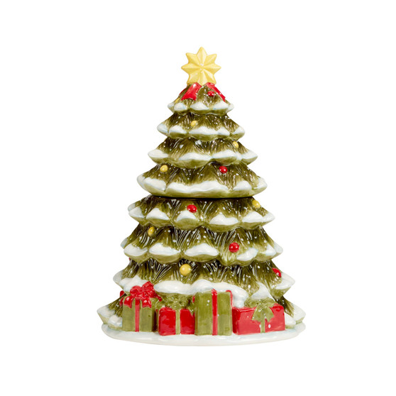 Silent Night 3D Cookie Jar Tree